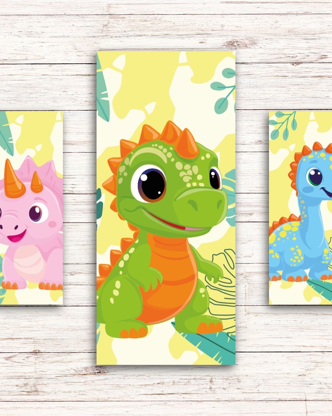 Dinos - 6 Separadores de Libros