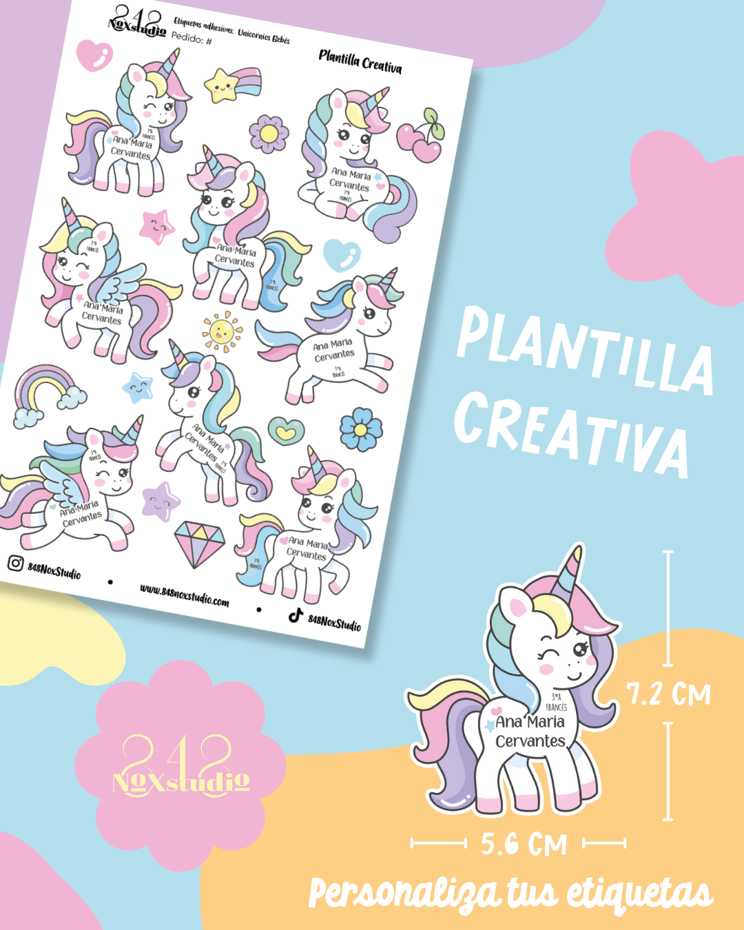 07EA- Unicornios Bebés