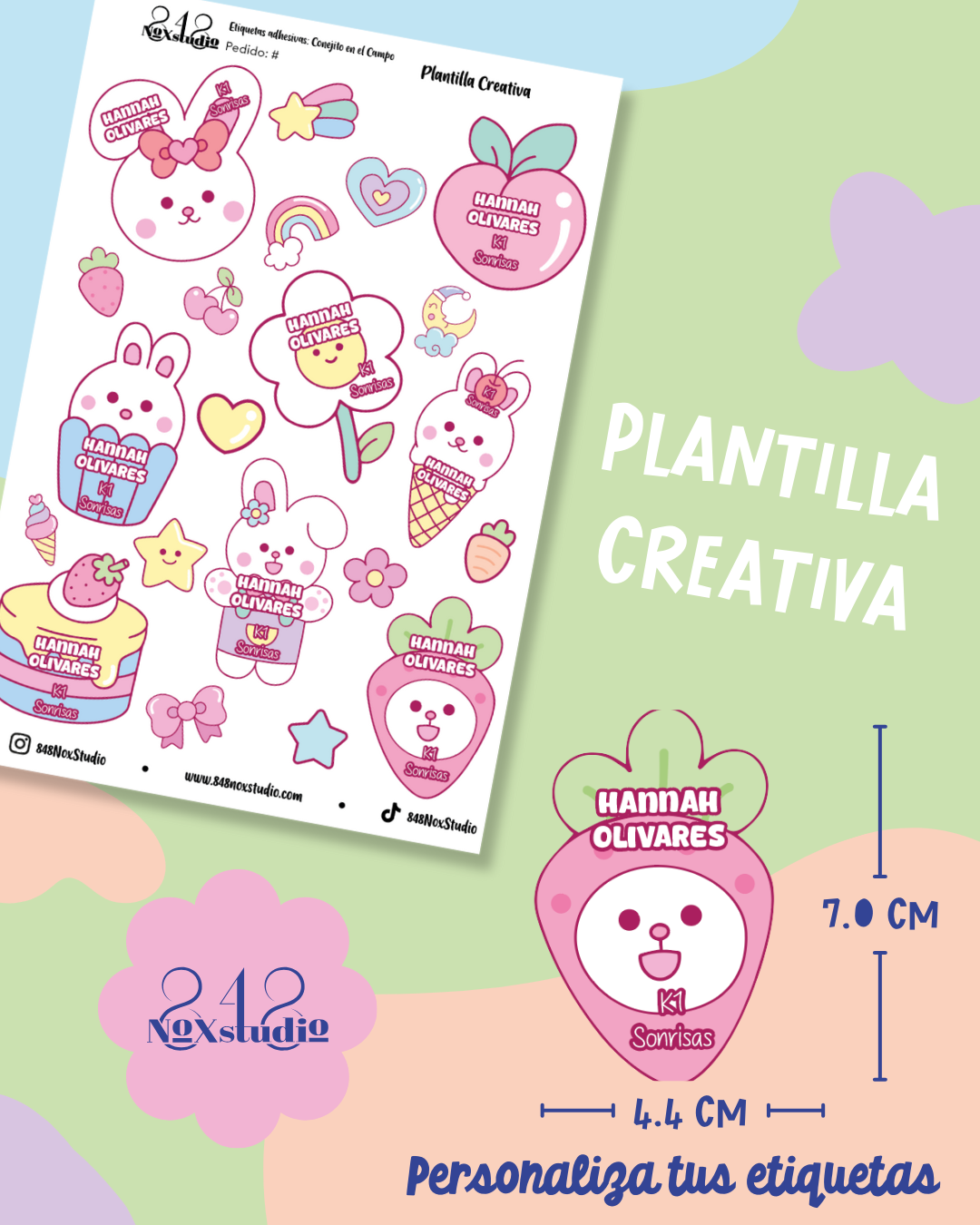 24KITE- Conejito en el Campo