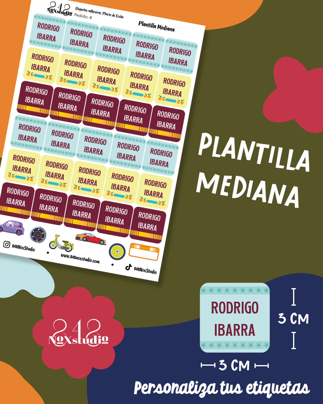 08EA- Placas de Coche