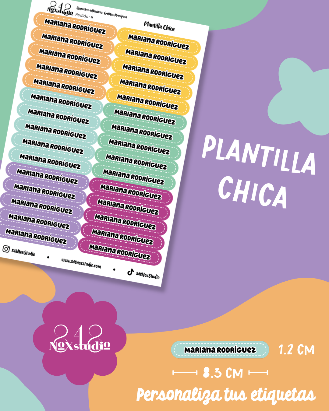 40EA- Gatitos Mariposa