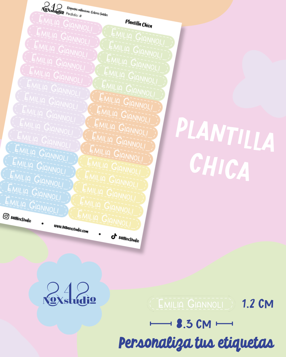 32EA- Colores Pastel