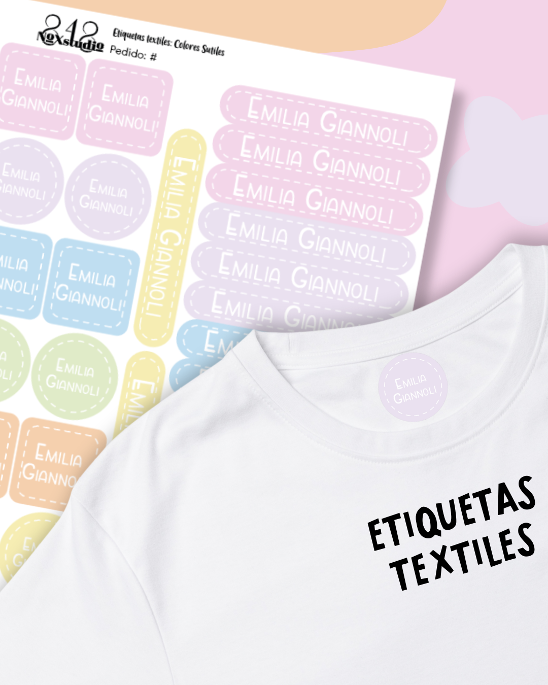 32KITE- Colores Pastel