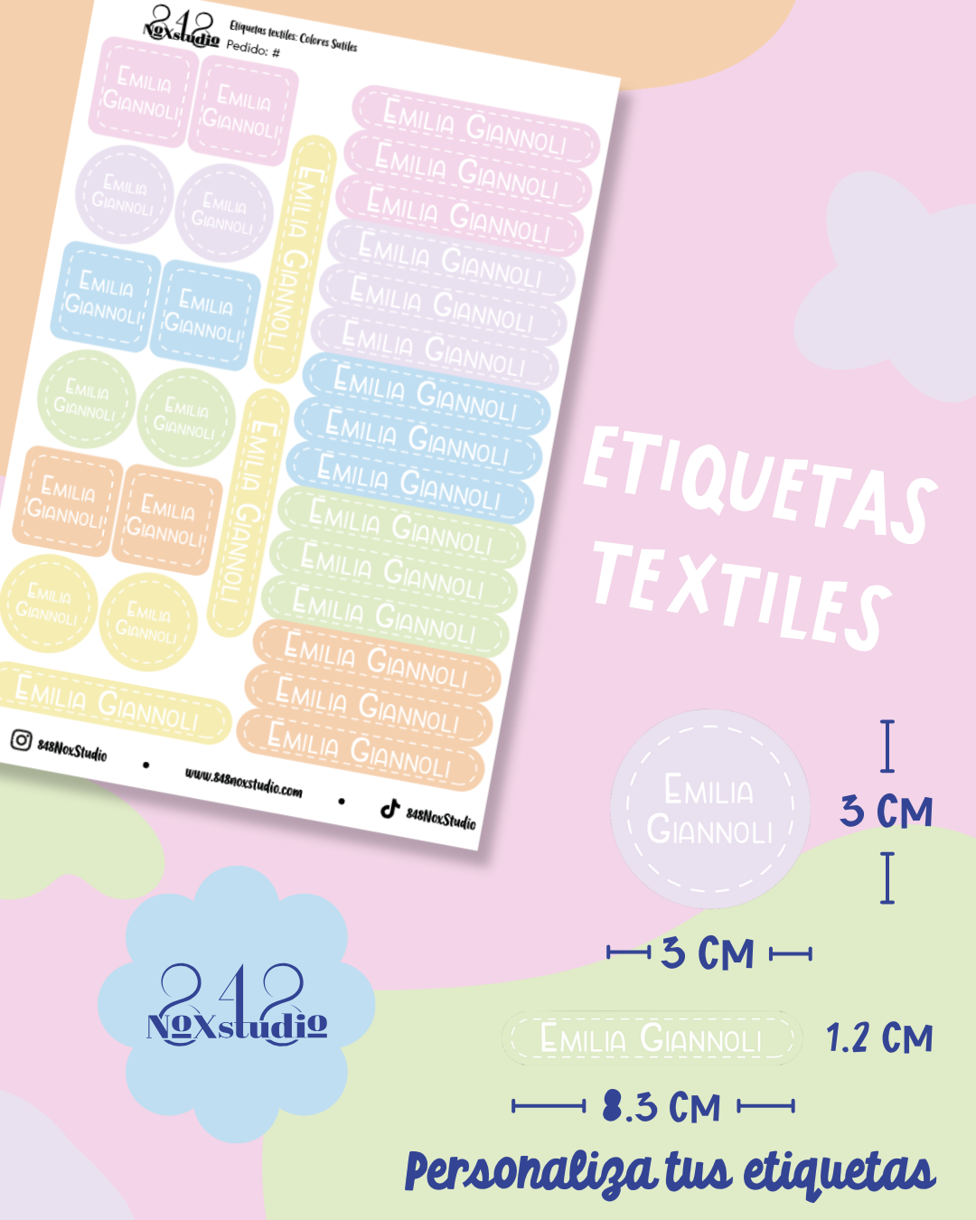 32KITE- Colores Pastel