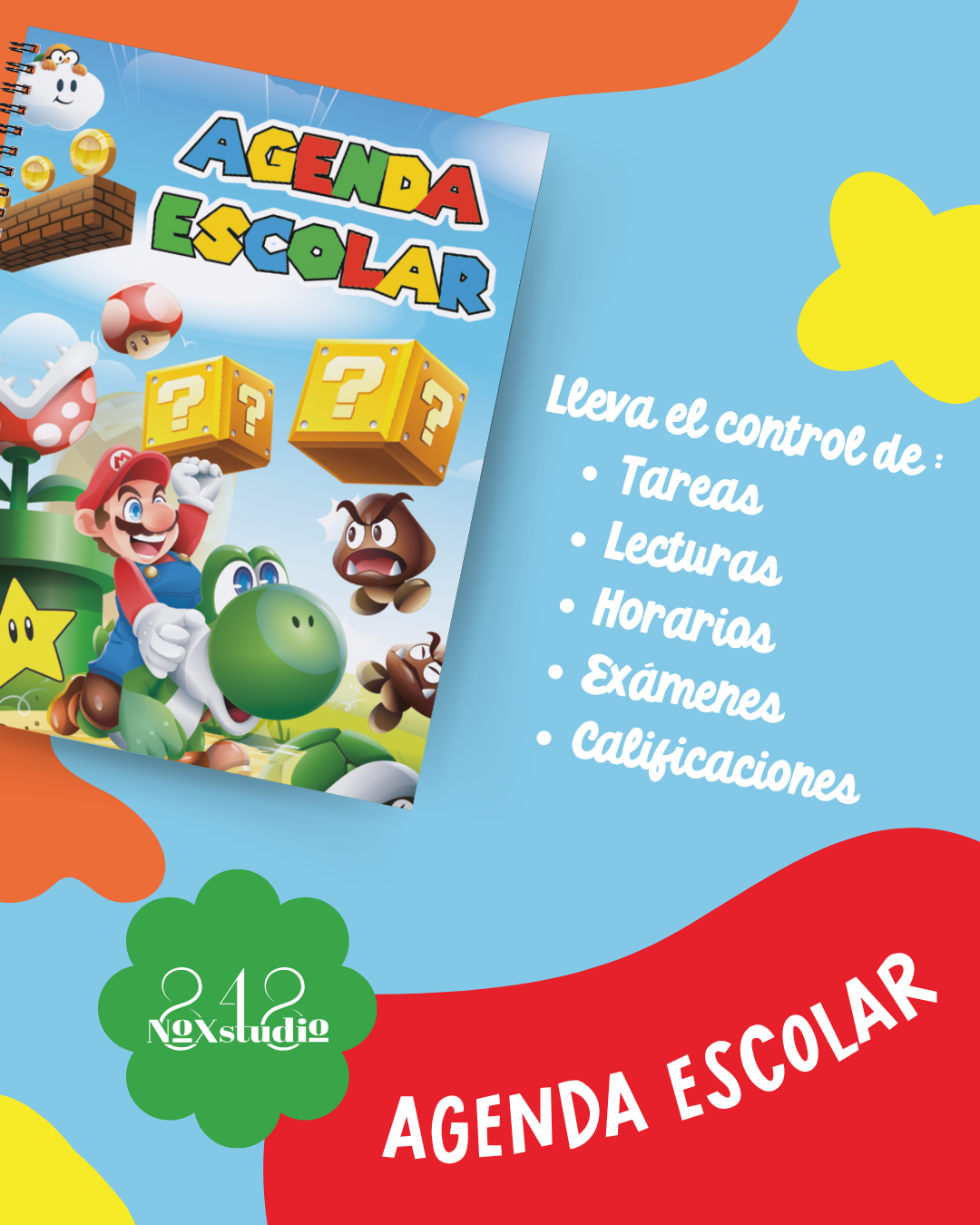 37KITE- Mario y sus amigos