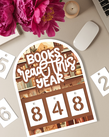 Contador De Libros Anual!