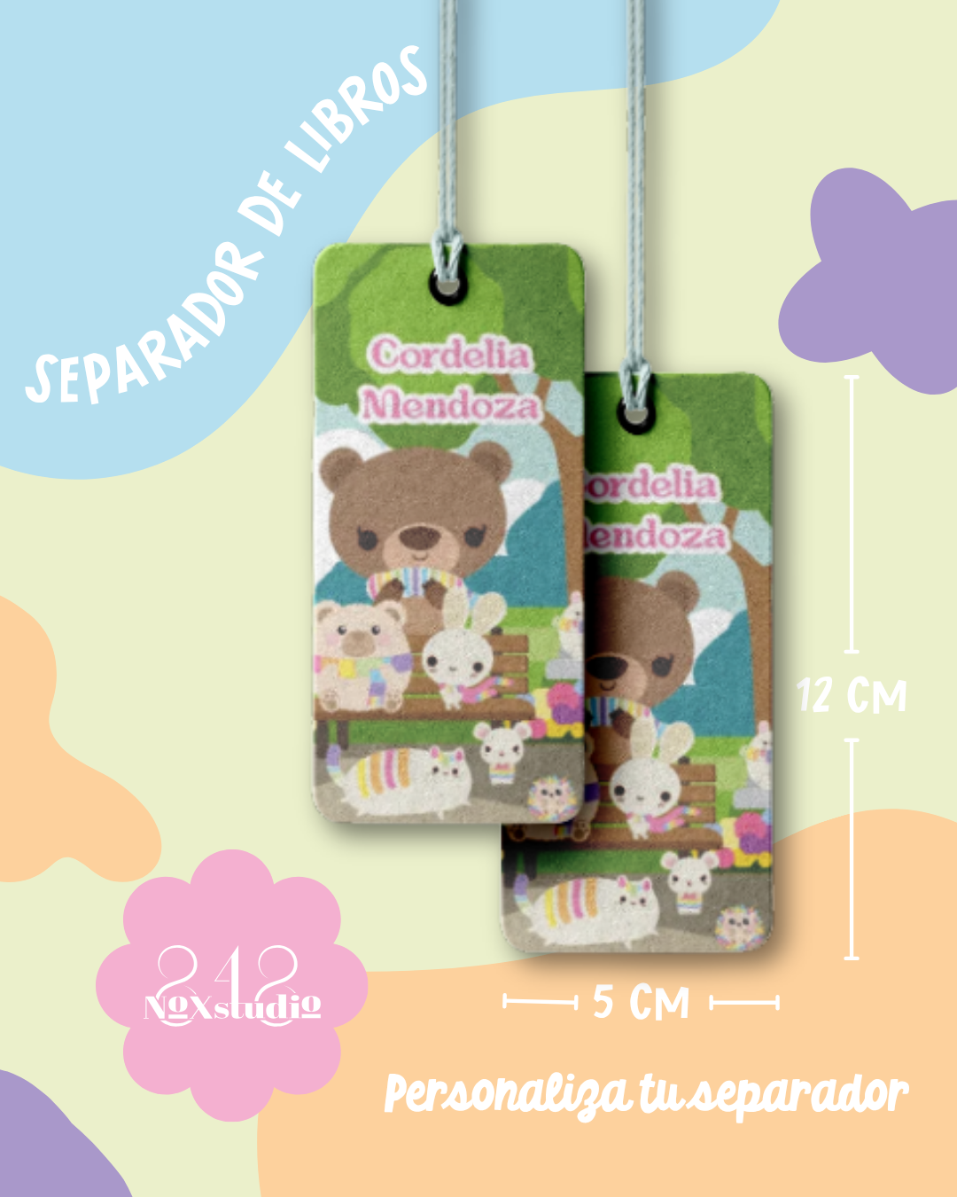 38KITE- Animales Arcoiris