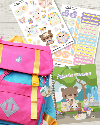 38KITE- Animales Arcoiris