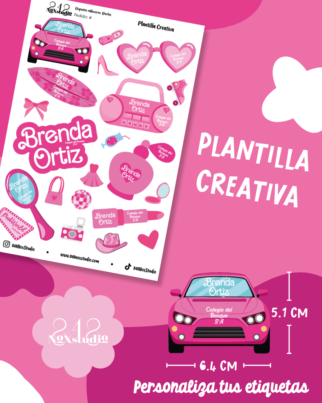 36KITE- Muñeca Rosa