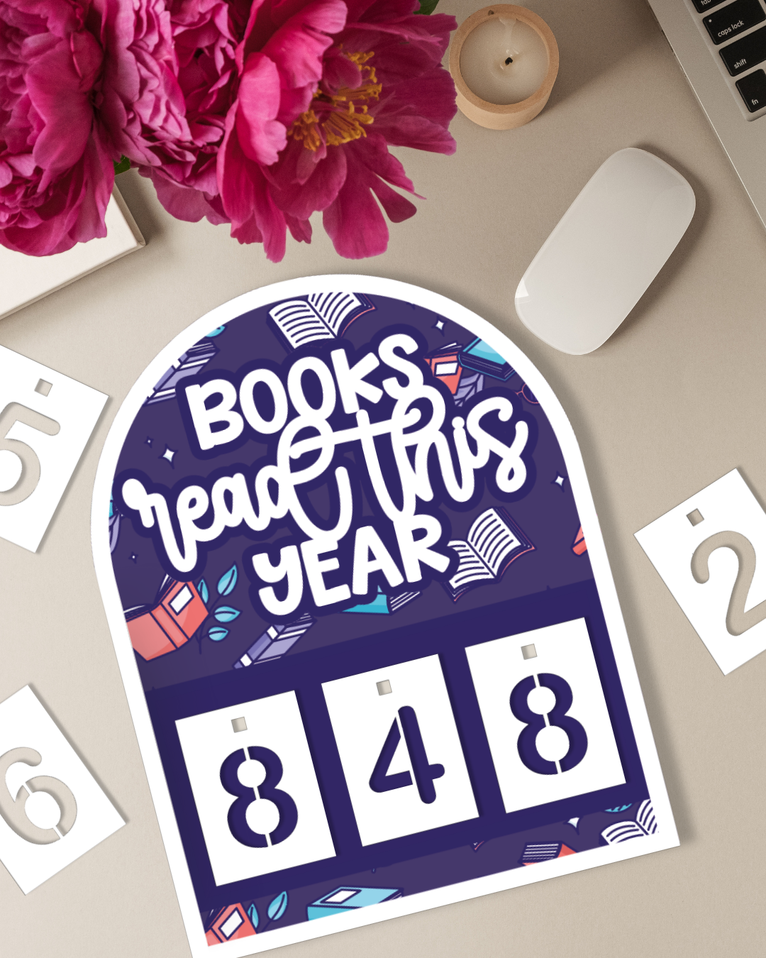 Contador De Libros Anual!