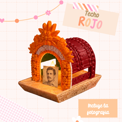 Mini Trajinera Día de Muertos