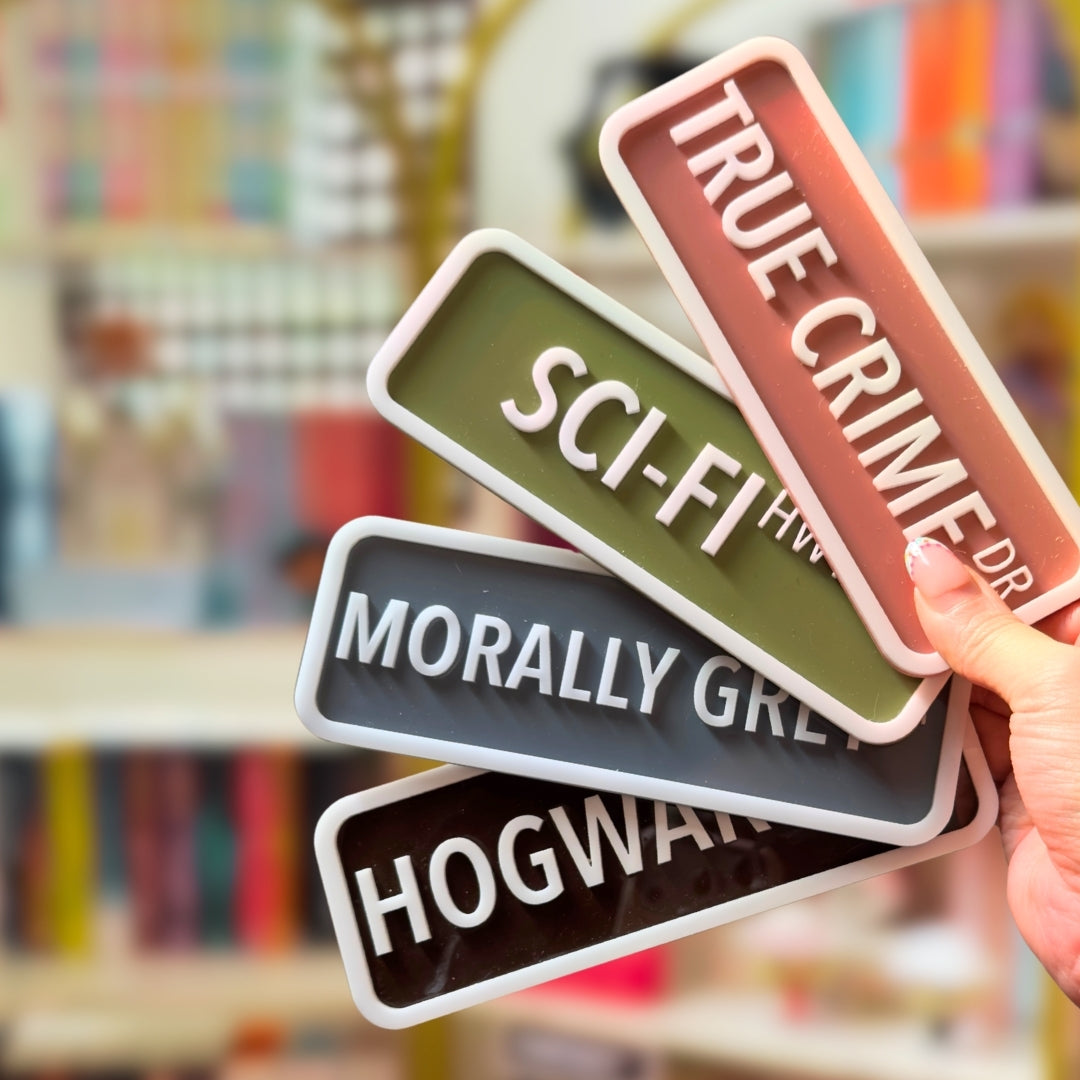 Letreros de Géneros Literarios