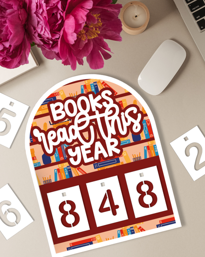 Contador De Libros Anual!