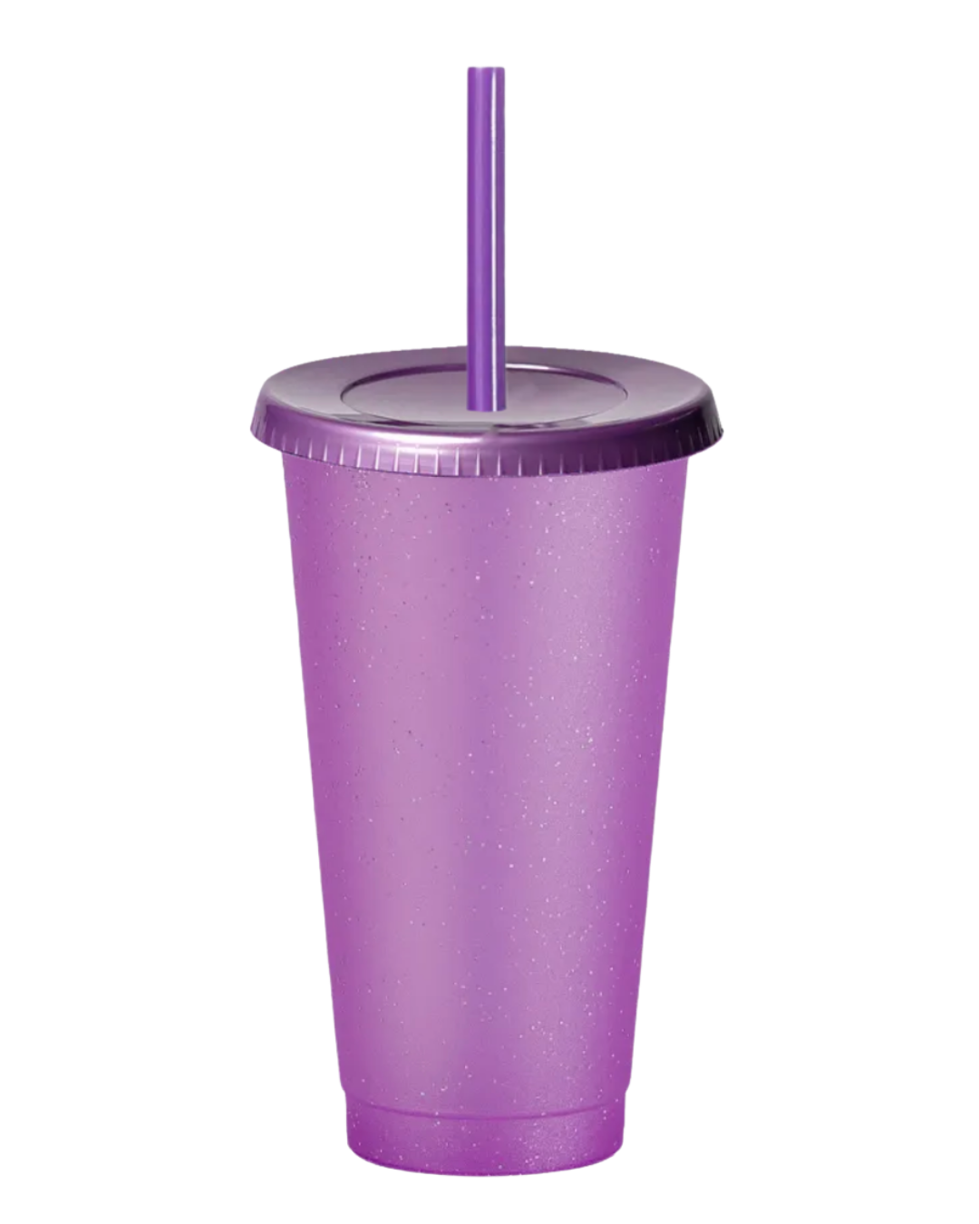 Morado con Glitter