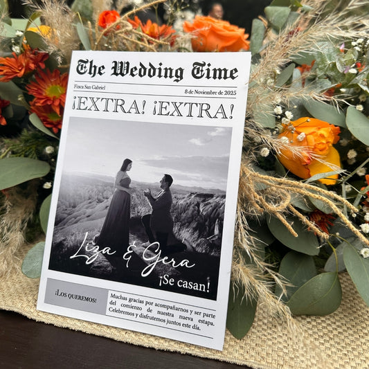 Periódicos para Bodas