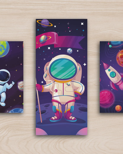 Astronautas - 6 Separadores de Libros
