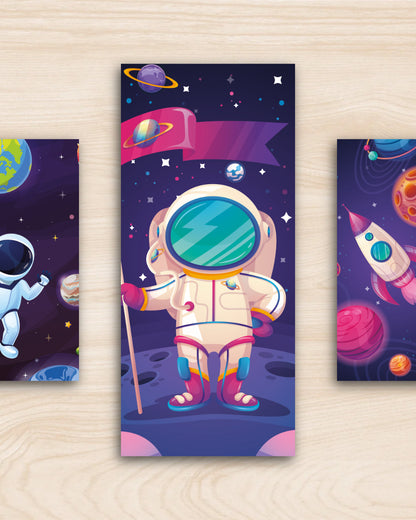 Astronautas - 6 Separadores de Libros